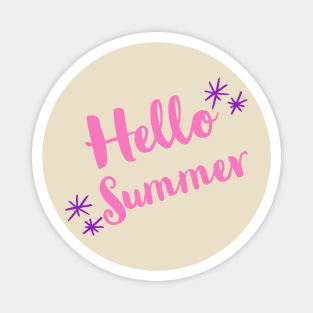 Hello summer Magnet